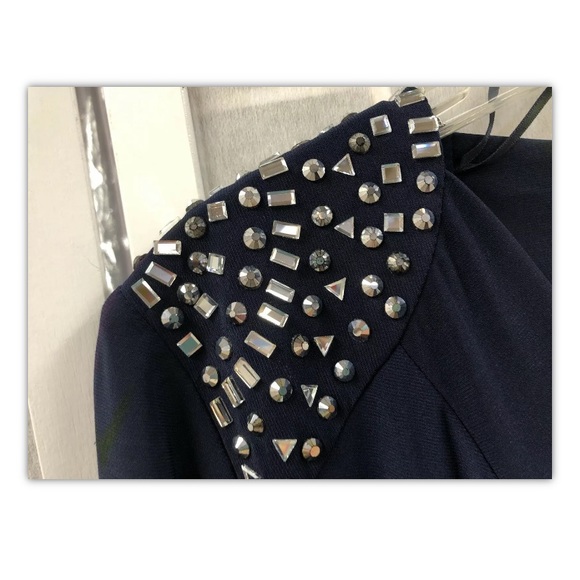 R & M Richards,Women,Dress,blue,parties, size8.: - Picture 6 of 10